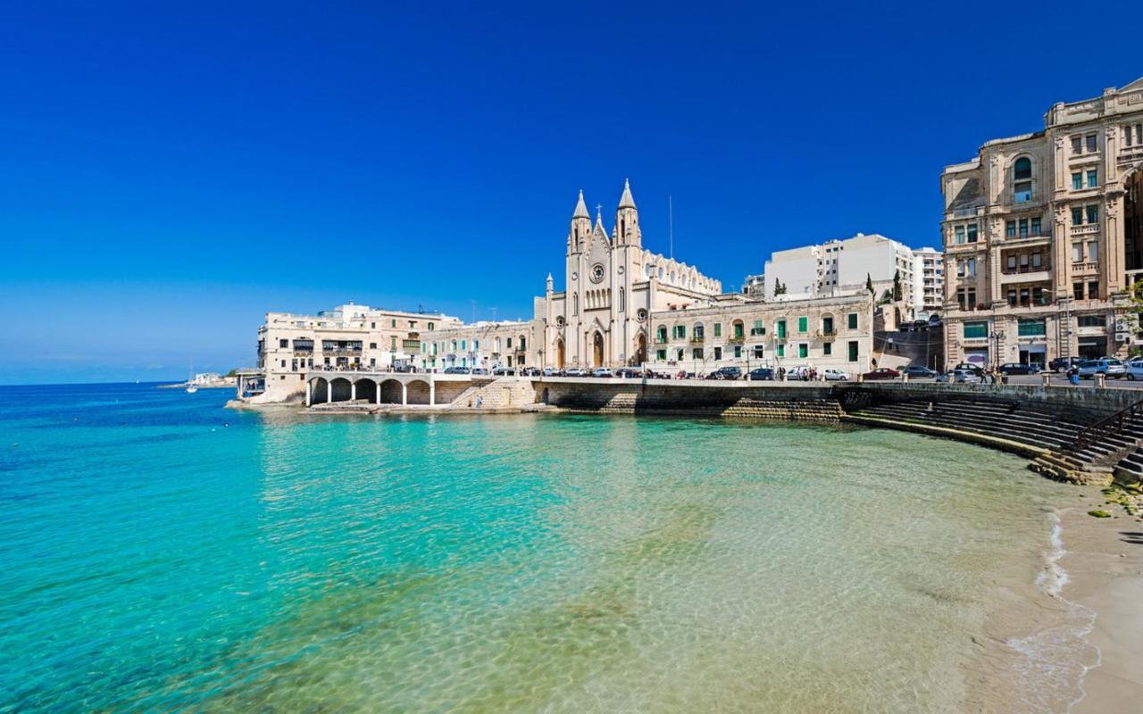 Charming Apartment In The Heart Of St. Julians San Ġiljan Exterior foto